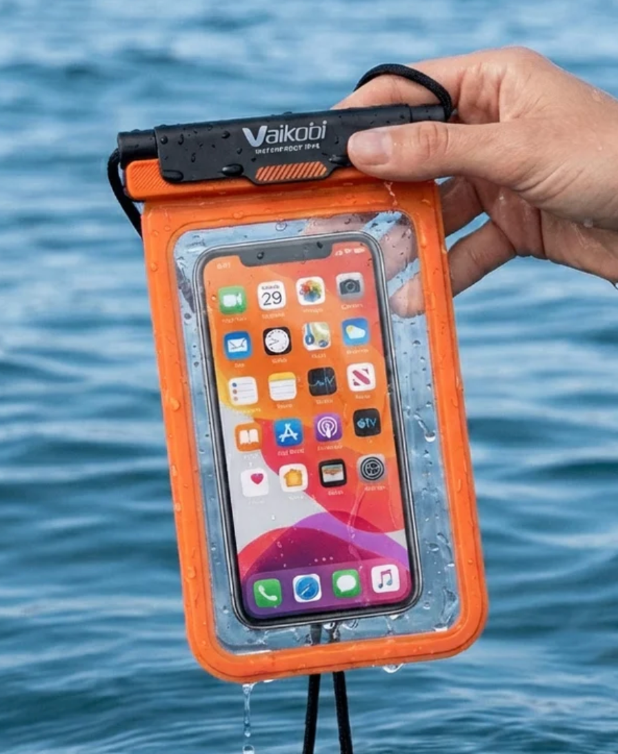 Vaikobi Waterproof Phone Case-Orange