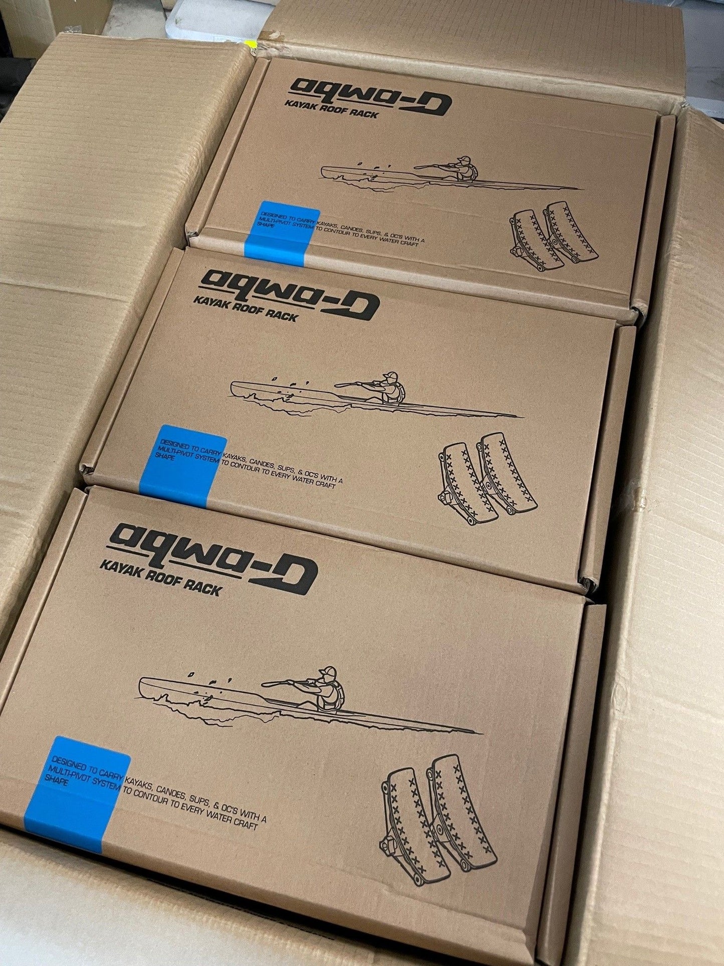 Aqwa-D Kayak Cradles