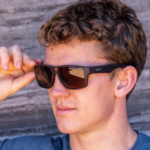 MOLOKAI POLARIZED SUNGLASSES (BROWN/AMBER)