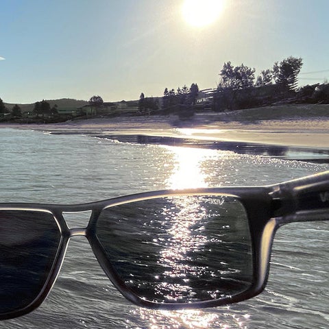 MOLOKAI POLARIZED SUNGLASSES (BROWN/AMBER)