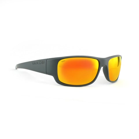 SORRENTO POLARIZED SUNGLASSES (GREY/ORANGE)