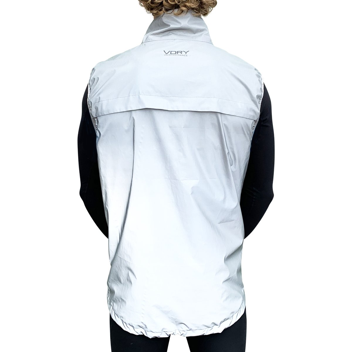 VDRY- Lightweight Vest - Reflective Silver, Black,Orange