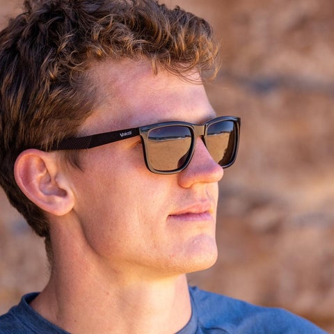 GARDA POLARIZED SUNGLASSES (BLACK/AMBER)