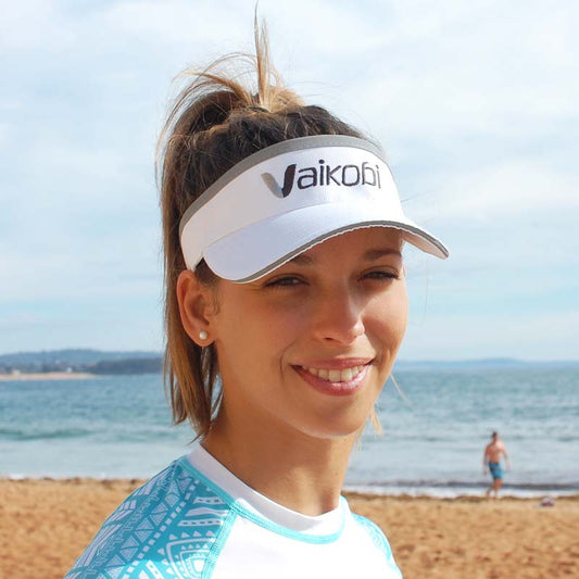V PERFORMANCE VISOR - WHITE
