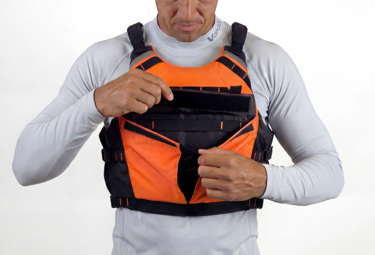 Vaikobi VXP II Race PFD- Fluro Orange