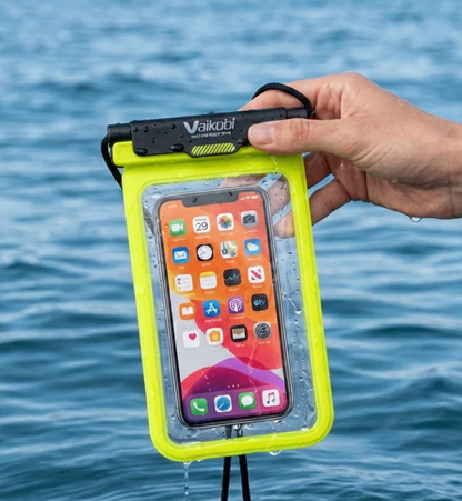 Vaikobi Waterproof Phone Case- Yellow